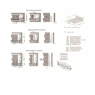 Stalčių sistema MODERN BOX 4