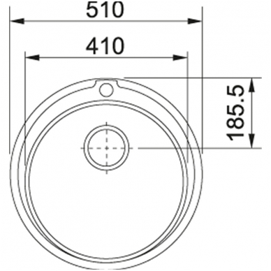 Plautuvė PML-610 matinė rifliuota 1