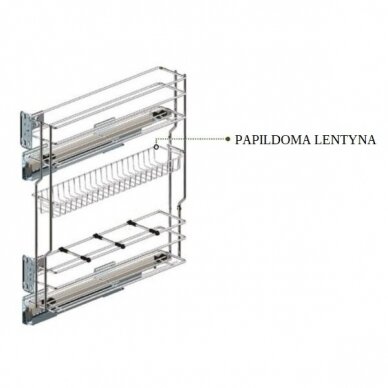 VARIANT MULTI 150 papildoma lentyna L-450, chromas 2